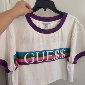 Guess x A$AP Rocky crop top